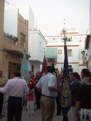Representaci�n de Hermandades de La Algaba